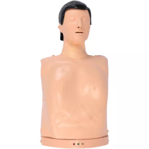 Electronic cardiopulmonary resuscitation simulator