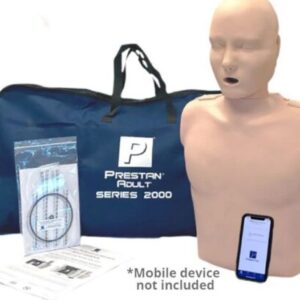 Prestan Professional Series Adult CPR Manikin with Bluetooth Connection Led Indicator