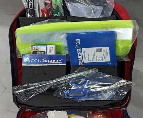 Spencer Emergency Blue Bag with Content