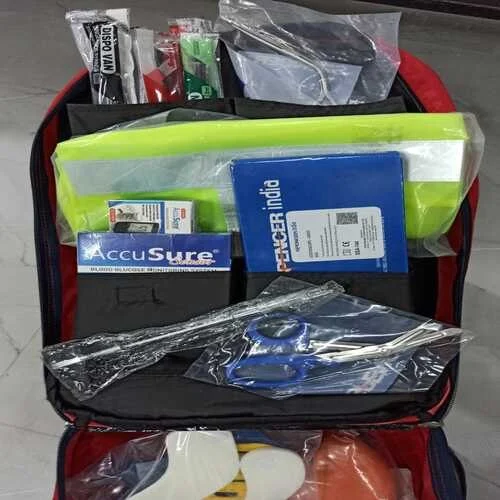 Spencer Emergency Blue Bag with Content
