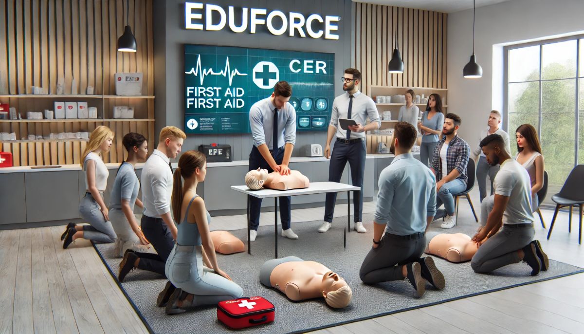 Get Certified First Aid and CPR Training with Eduforce at www.firstaidcpr.in